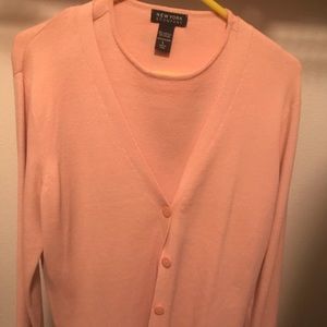 New top and matching cardigan